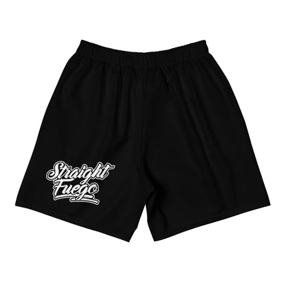 Black & White SF Flame Athletic Shorts