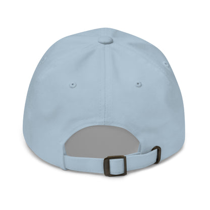 Straight Fuego Dad Hat With White Logo