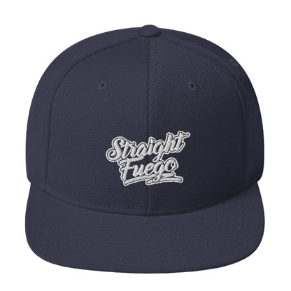 "Classic" Snapback Hat (White Logo)