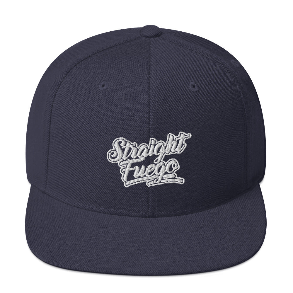 "Classic" Snapback Hat (White Logo)