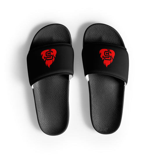 Men’s Black & Red SF Flame Slides