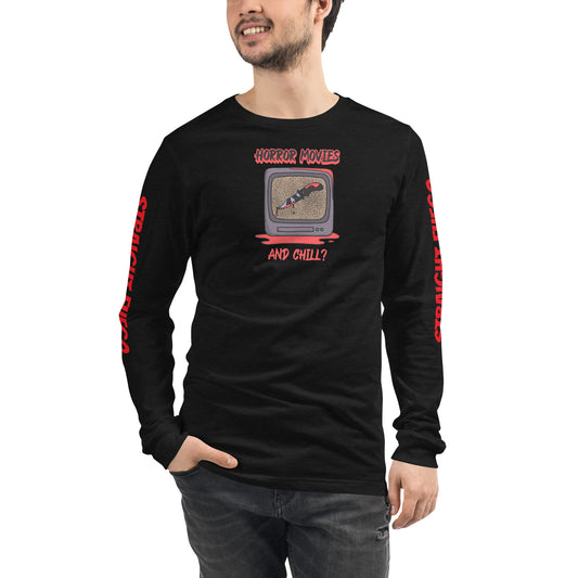 Unisex "Horror Movies" Long Sleeve Shirt