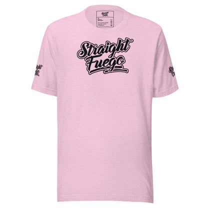 Unisex Straight Fuego T-Shirt With Black Logo