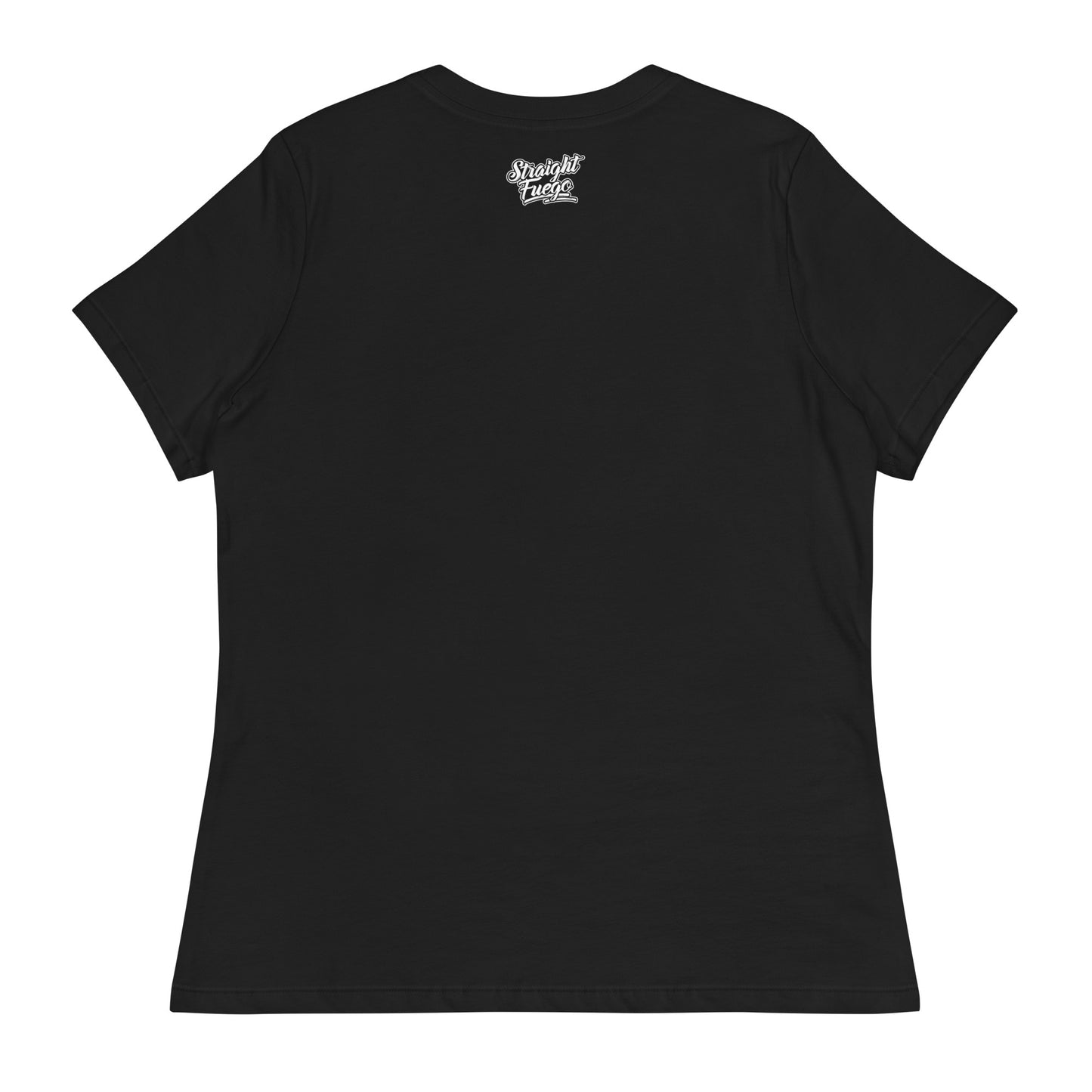 Women's Black & White SF Flame T-Shirt